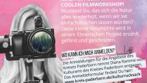 Film-Workshop für Kinder wurde verschoben – Start am 31. August